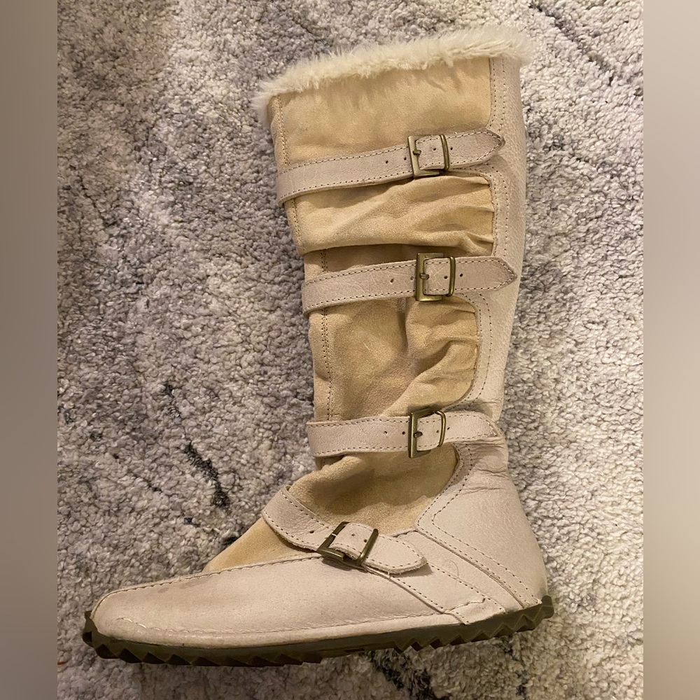 Aldo Faux Fur Vintage Boots, Size 6 Y2K Snow Bunny ❄️ - Picture 6 of 8